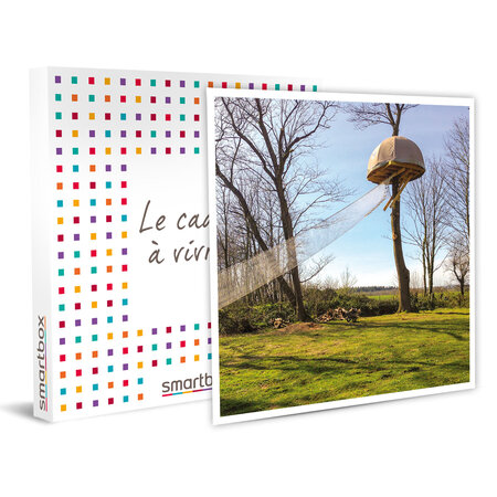 SMARTBOX - Coffret Cadeau - Escapade insolite en cabane dans les arbres en Normandie -