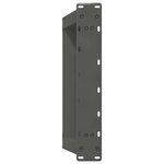 vidaXL Pieds de table basse en U  2 pièces  anthracite  50 x (42-43) cm  acier