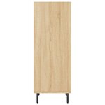 vidaXL Buffet chêne sonoma 34 5x32 5x90 cm bois d'ingénierie