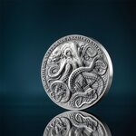 Pièce de monnaie en Argent 5 Cedis g 31.1 (1 oz) Millésime 2024 Life Quotes KRAKEN