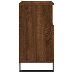vidaXL Buffet Chêne marron 60x35x70 cm Bois d'ingénierie