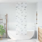 vidaXL Store enrouleur de douche avec cassette largeur du tissu 56 cm