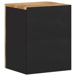 vidaXL Armoire de salle de bain murale 38x33x48cm bois massif manguier