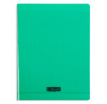 8000 POLYPRO  Cahier piqué vert 21x29 7cm 48p séyès 90g CALLIGRAPHE