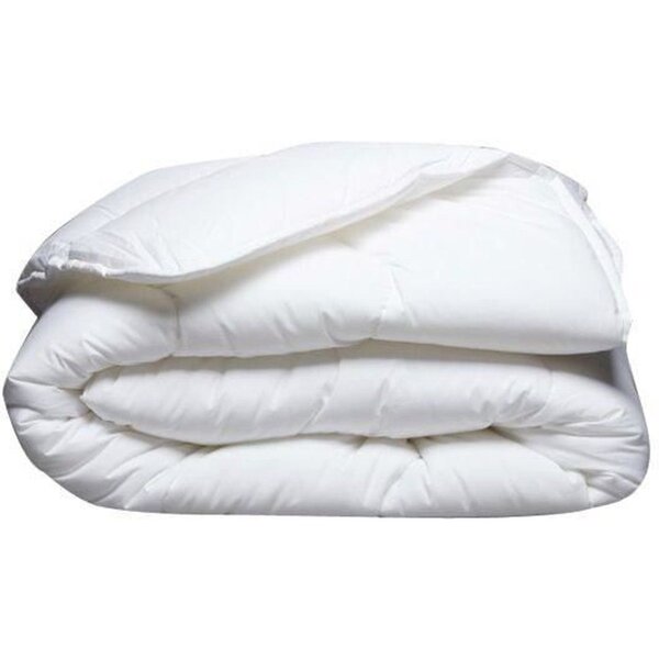 Couette légere anti-acariens - 200 gr/ m² 240 x 220 cm - Blanc