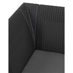 Keter Élément d'angle de jardin Rosalie Graphite