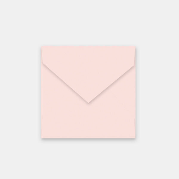 Lot de 50 enveloppes 140x140 mm velin rose pale