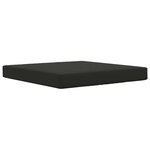 vidaXL Coussin de canapé d'extérieur 3 Pièces Noir Polyester