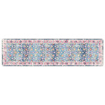 vidaXL Tapis lavable multicolore 80x300 cm antidérapant