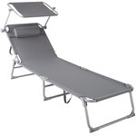 Tectake Transat CHLOE - gris