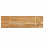 vidaXL Dessus de table à bord vivant 110x30x2 5cm bois massif manguier