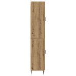 vidaXL Ensemble de Meubles 2 Pièces 66 x 34 5 x 89 5 cm Bois d'ingénierie