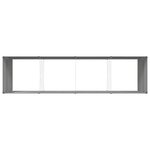 vidaXL Jardinière Anthracite 195 x 100 x 45 cm Acier galvanisé