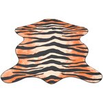 Vidaxl tapis profilé 150 x 220 cm impression de tigre