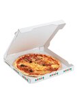 (lot  de 100 boîtes) boîte à pizza standard 29 x 29 x 3 5cm