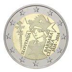 2 euros commémorative Slovénie 2014 - Couronnement Barbara de Cillei.