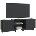 vidaXL Meuble TV Noir 150 x 31 x 50 cm Bois d’ingénierie