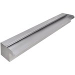 vidaXL Lame d'eau rectangulaire pour piscine Acier inoxydable 90 cm
