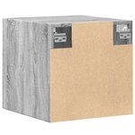 vidaXL Armoire murale sonoma gris 40x42 5x40 cm bois d'ingénierie