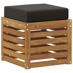 vidaXL Banc de jardin Bois d'Acacia Massif Naturel