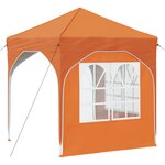 vidaXL Tente de fête pop-up 192 x 192 x 245 cm Orange