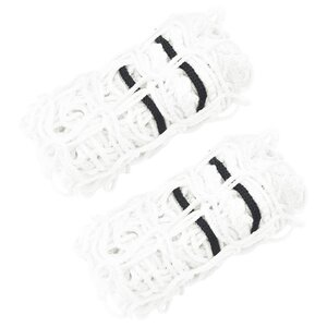 vidaXL Filets à foin 2 Pièces rectangulaire blanc 75x50 cm PP