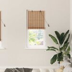 vidaXL Stores et Occultants Marron Clair 60 x 220 cm Bambou