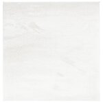 vidaXL Tapis OVIEDO à poils courts crème 120x120 cm