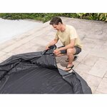 Bestway Housse Gris Ø216 x 80 cm PVC et POM