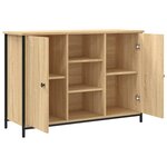vidaXL Buffet chêne sonoma 100x35x70 cm bois d'ingénierie