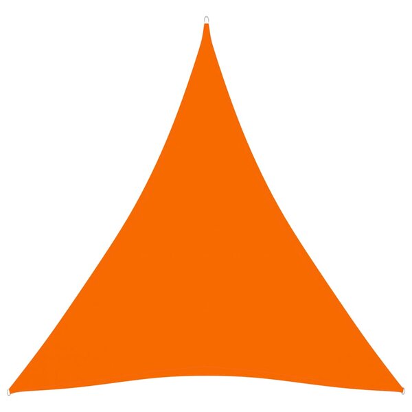 vidaXL Voile de parasol Tissu Oxford triangulaire 6x6x6 m Orange