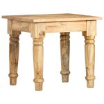 vidaXL Table d'appoint 43 x 43 x 40 cm Bois de manguier massif