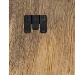 vidaXL Table de chevet 60x32x80 cm bois massif de manguier brut