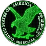 Pièce de monnaie en Argent 1 Dollar g 31.1 (1 oz) Millésime 2025 WIREFRAME