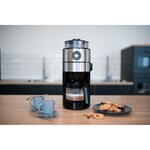 LIVOO DOD173 Cafetiere avec broyeur intégré - Noir