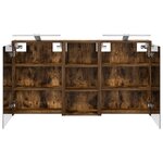 vidaXL Ensemble de Meubles de Salle de Bain 3 Pièces 116 x 16 x 62 5 cm