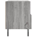 vidaXL Table de chevet sonoma gris 40x35x47 5 cm bois d’ingénierie