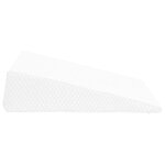 vidaXL Coussin en coin Uni Blanc 69 x 64 x 19 cm