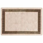 vidaXL Coureur de Tapis MARSA Noir 100 x 150 cm Polyester et PVC