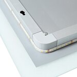 Miroir décoration moderne design LED pour salle de bain 60 x 45 x 3 cm blanc 03_0010170