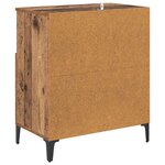 vidaXL Buffet Bois ancien 60 x 35 x 70 cm Bois d'ingénierie