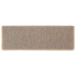 vidaXL Tapis d'escalier autocollants 30 Pièces 65x21x4 cm beige clair