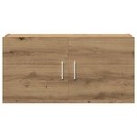 vidaXL Armoire murale chêne artisanal 80x39x40 cm bois d'ingénierie
