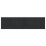 vidaXL Tapis rectangulaire gris 80x300 cm bambou
