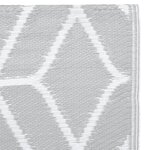 vidaXL Tapis d'extérieur Gris 160x230 cm PP