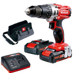 Einhell perceuse à percussion sans fil "te-cd 18/2 li-i kit" 18 v