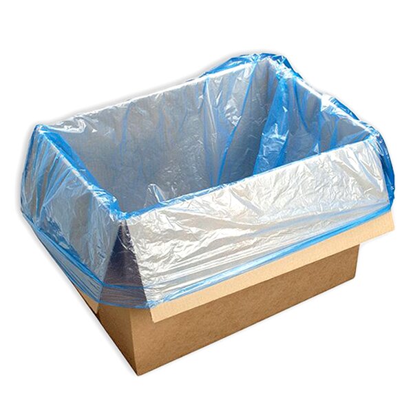 Sac de fond de caisse PEHD - 500 unités - 75 x 65 cm 12µ bleu - Bulteau Systems