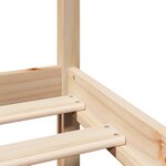 vidaXL Cadre de lit avec tête de lit sans matelas 120x200 cm