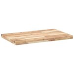 vidaXL Dessus de meuble de salle de bain non traité bois d'acacia