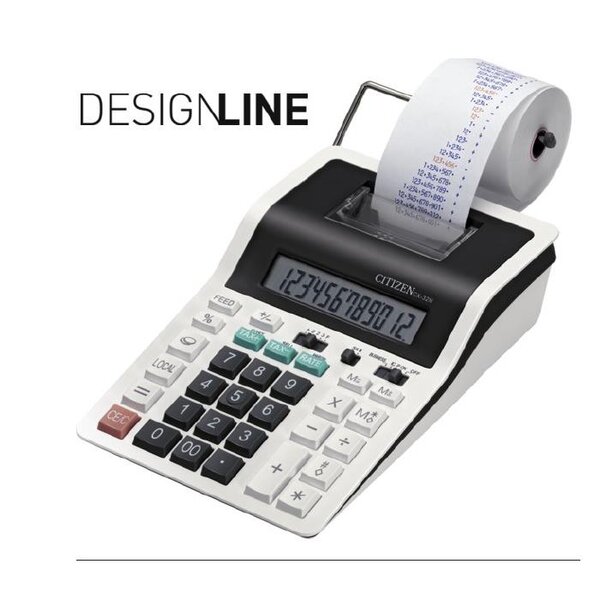 calculatrice de table imprimante citizen blanc CITIZEN